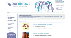 Desktop Screenshot of hyperdebat.net